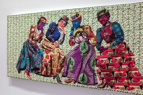 Image for event: Craftivism: Portrait Quilts