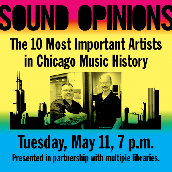 Image for event: Sound Opinions Presents:  