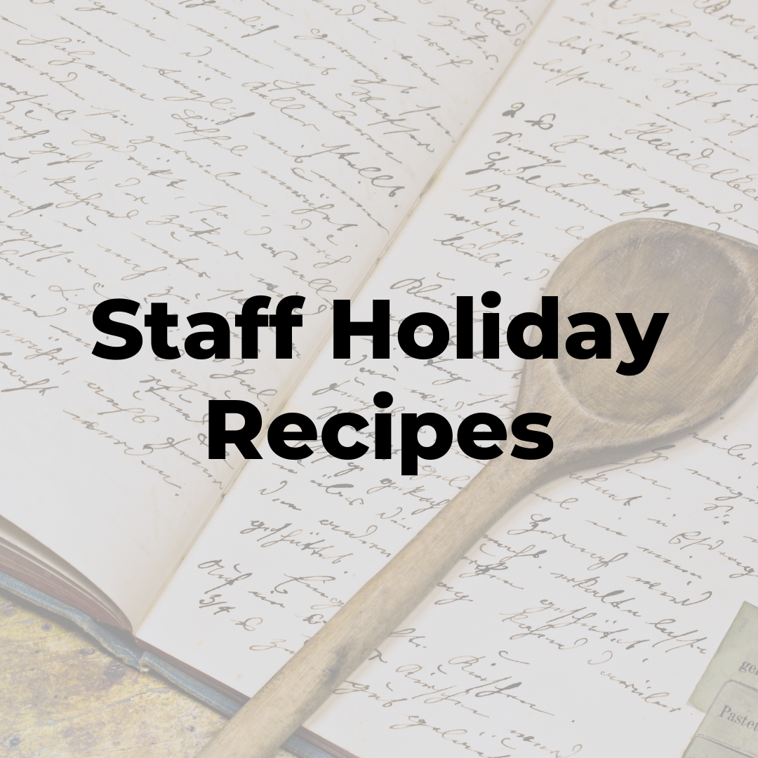 Staff holiday recipes