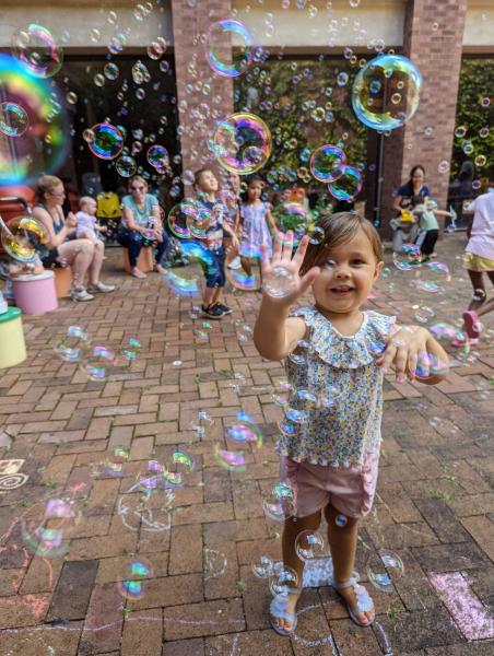 Image for event: Patio Playdate: Ages 1-5